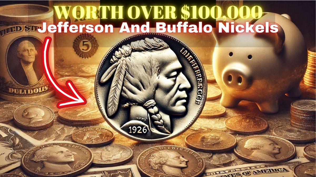 7 Valuable Jefferson And Buffalo Nickels Worth Over $100,000 – Could They Be Hiding In Your Change?