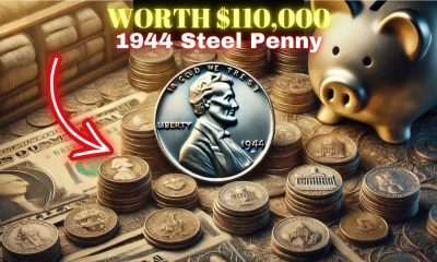 The Incredible 1944 Steel Penny Worth $110,000 – And 5 More Coins You Can Find!