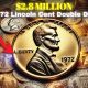 1972 Lincoln Cent Double Die: Still In Circulation And Valued At $2.8 Million – Plus 6 More Rare Coins