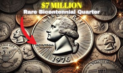 Rare Bicentennial Quarter Worth $7 Million – Plus 6 Coins Valued Over $30 Million!