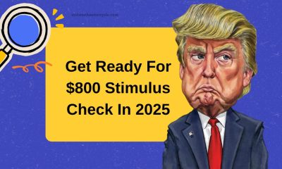 Get Ready For $800 Stimulus Check In 2025- Dates And Eligibility Details