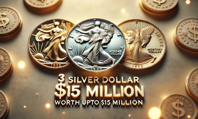 3 Ultra-Rare Silver Dollar Coins That Could Be Worth Up To $15 Million