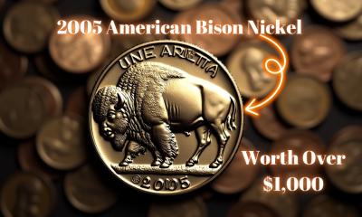 Is Your 2005 American Bison Nickel Worth Over $1,000? Find Out Now!