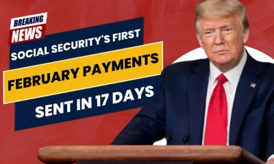 Social Security's First Round of February Payments to Be Sent in 17 Days