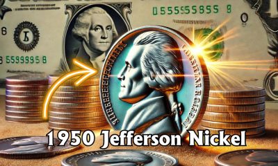 Spot the 1950 Jefferson Nickel Valued at $50 and 4 More Coins Worth Over $40