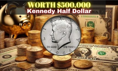 Discover The 5 Most Valuable Kennedy Half Dollar Coins: Priced Over $500,000!